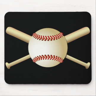 BASEBALL & BATS MOUSE PAD