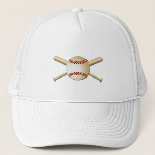 BASEBALL & BATS TRUCKER HAT