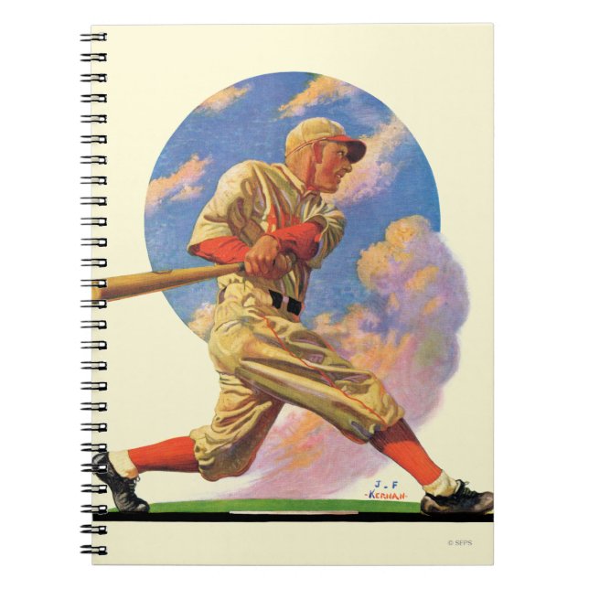 Baseball Batter Notebook (Front)