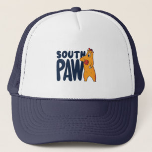 Baseball Bear Trucker Hat