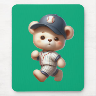 Baseball Bears 1 Mouse Pad