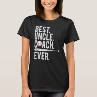 Baseball Best Uncle Coach Ever Proud Dad Daddy Fat T-Shirt