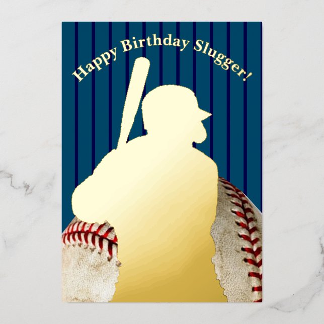 Baseball Birthday  (Front)
