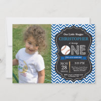 Baseball Birthday 1st Birthday Party Photo