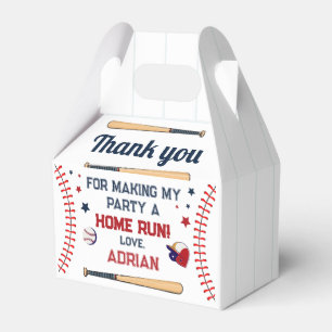 Baseball Birthday Favour Box