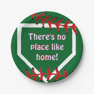 Baseball Birthday  Paper Plate