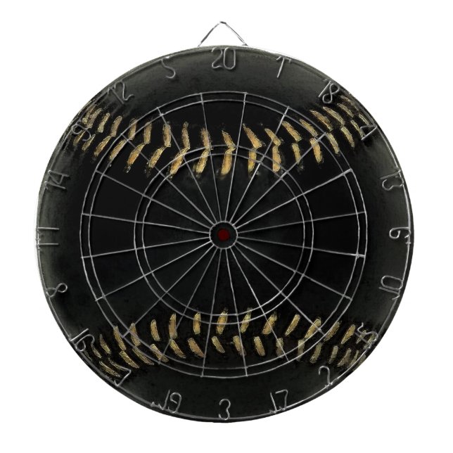 baseball black dartboard (Front)