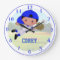 Baseball Boy Wall Clock