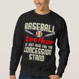 Baseball Brother Concession Stand Family Matching Sweatshirt