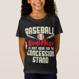 Baseball Brother Concession Stand Family Matching T-Shirt