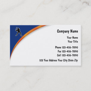 Baseball Business Cards