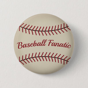 Baseball Button 