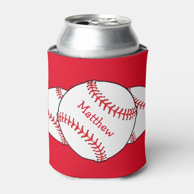 Baseball Can Cooler (Can Front)