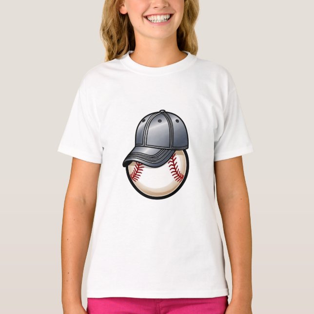 Baseball Cap Fusion T-Shirt (Front)