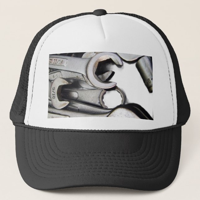 "Baseball Cap Wrenches Graphic" (Front)