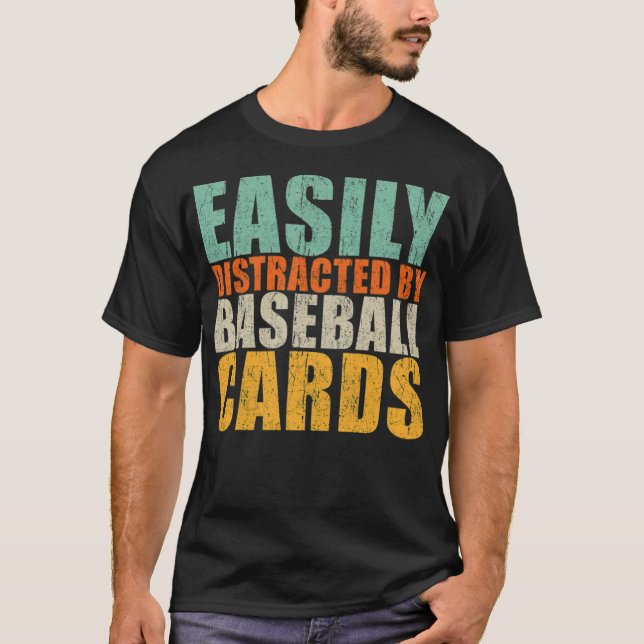 Baseball Cards Saying baseball fan baseball fan  T-Shirt (Front)