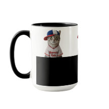 Baseball Cat, Cat with Baseball Cap and Baseball S