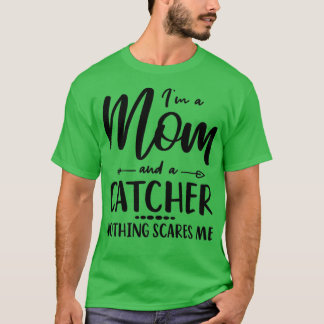 Baseball Catcher Mum Saying For Mothers  T-Shirt