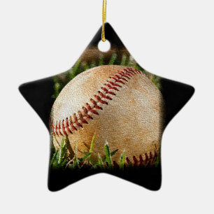 Baseball Ceramic Tree Decoration