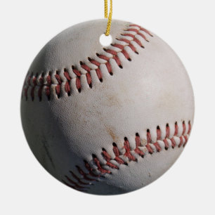 Baseball Ceramic Tree Decoration