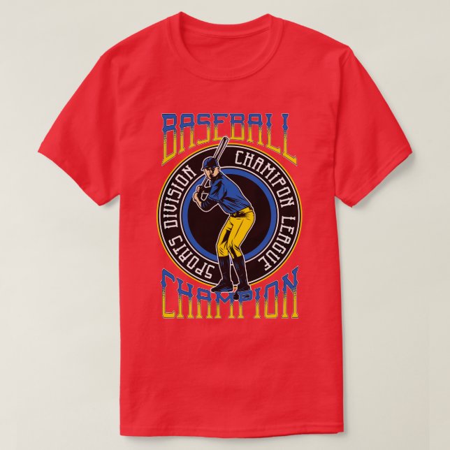 Baseball Champion T-Shirt (Design Front)