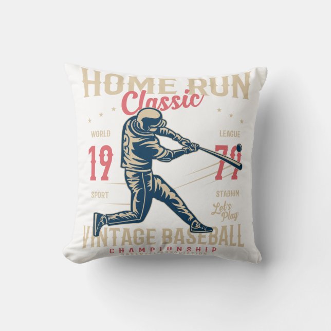 baseball championship cushion (Front)