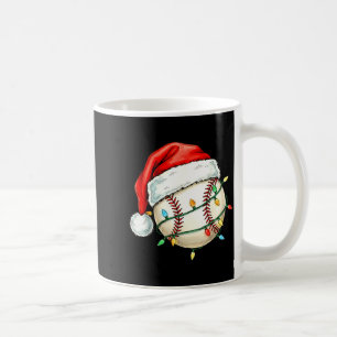 Baseball Christmas Shirt Funny Santa Hat Srt Men K Coffee Mug