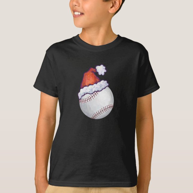 Baseball Christmas T-Shirt (Front)