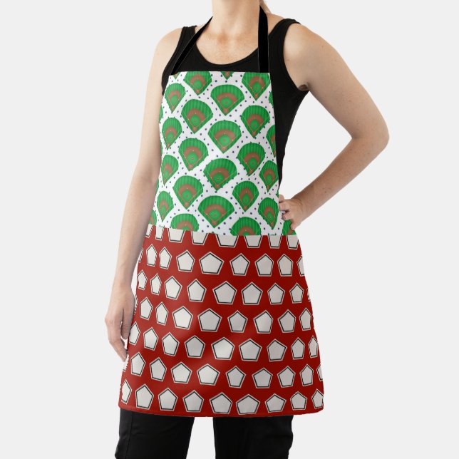 Baseball Christmas themed Apron (Insitu)