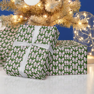 Baseball Christmas with gifts and ball Wrapping Paper