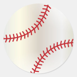 Baseball Classic Round Sticker