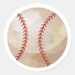 Baseball Classic Round Sticker