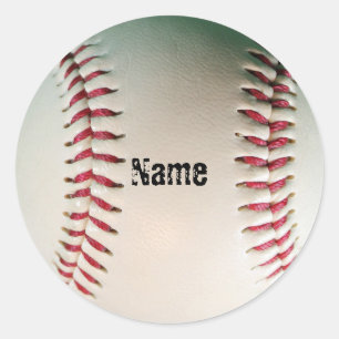 Baseball classic round sticker