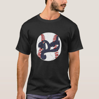 Baseball Clothes For Dad Coach For Father's Day Ba T-Shirt