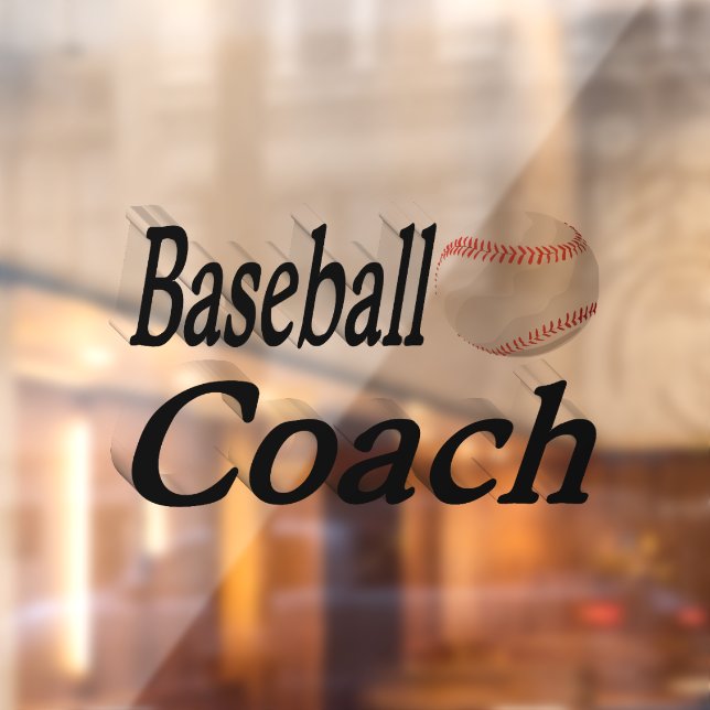 Baseball Coach  (Sheet 2)