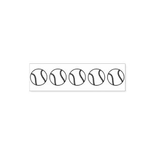 Baseball Coach Teacher 5 Star Rating Review Self-inking Stamp
