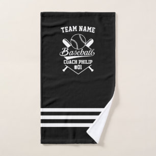 Baseball coach team Mom player team gift Hand Towel