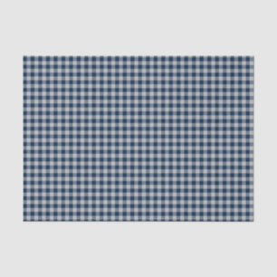 Baseball Coord. Gingham Tissue Wrap-Blue Paper