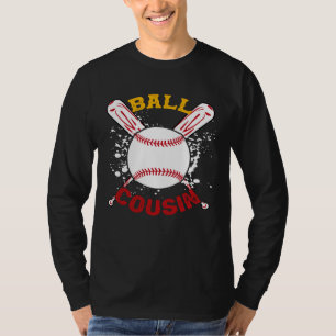 Baseball Cousin Ball Softball Fathers Day T-Shirt