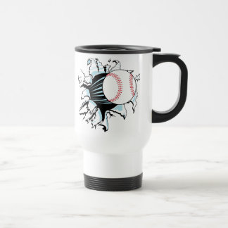 Baseball Crash Travel Mug