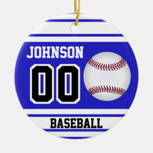 Baseball   Create Your Own Ceramic Tree Decoration
