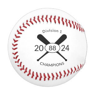 Baseball Crossed Bats