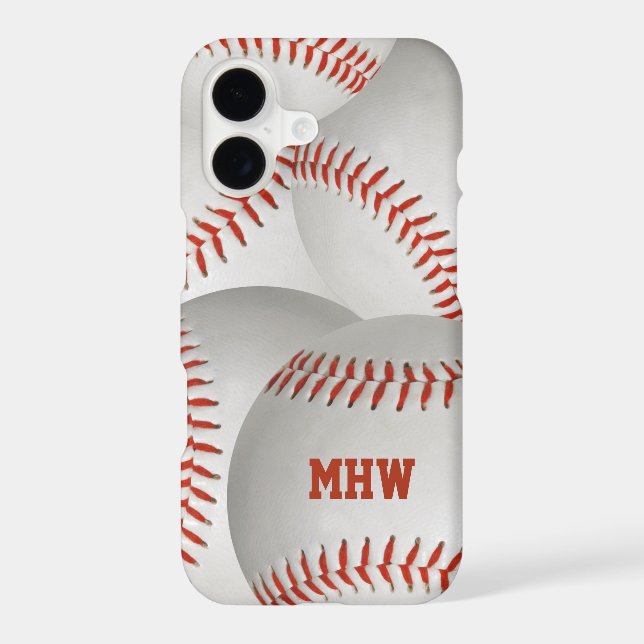 Baseball custom phone cases (Back)