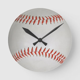 Baseball custom wall clock