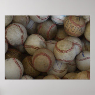 Baseball (customise) poster