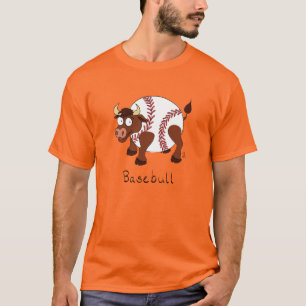 Baseball Cute Kids Cartoon Sports T-Shirt