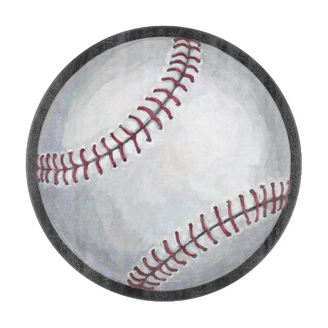 Baseball Cutting Board (Front)