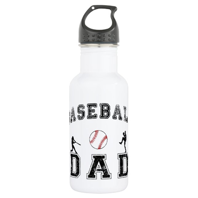 Baseball DAD 532 Ml Water Bottle (Front)