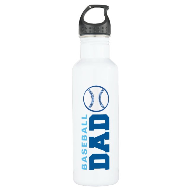 Baseball Dad 710 Ml Water Bottle (Front)