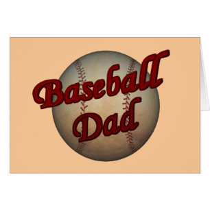 Baseball Dad Card